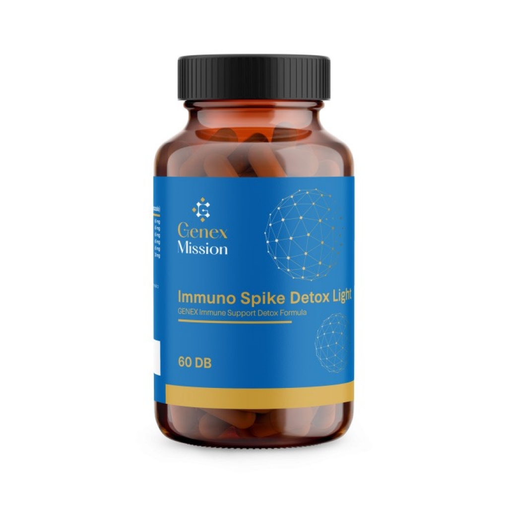 GENEX Immuno Spike Detox LIGHT Tüske Fehérje Detox kapszula 60db