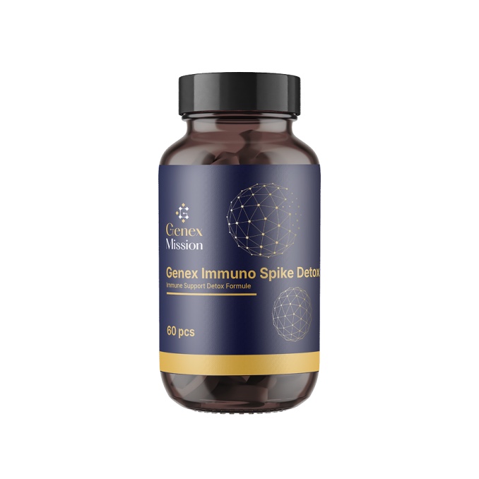 GENEX Immuno Spike Detox Tüskefehérje detox kapszula 60 db